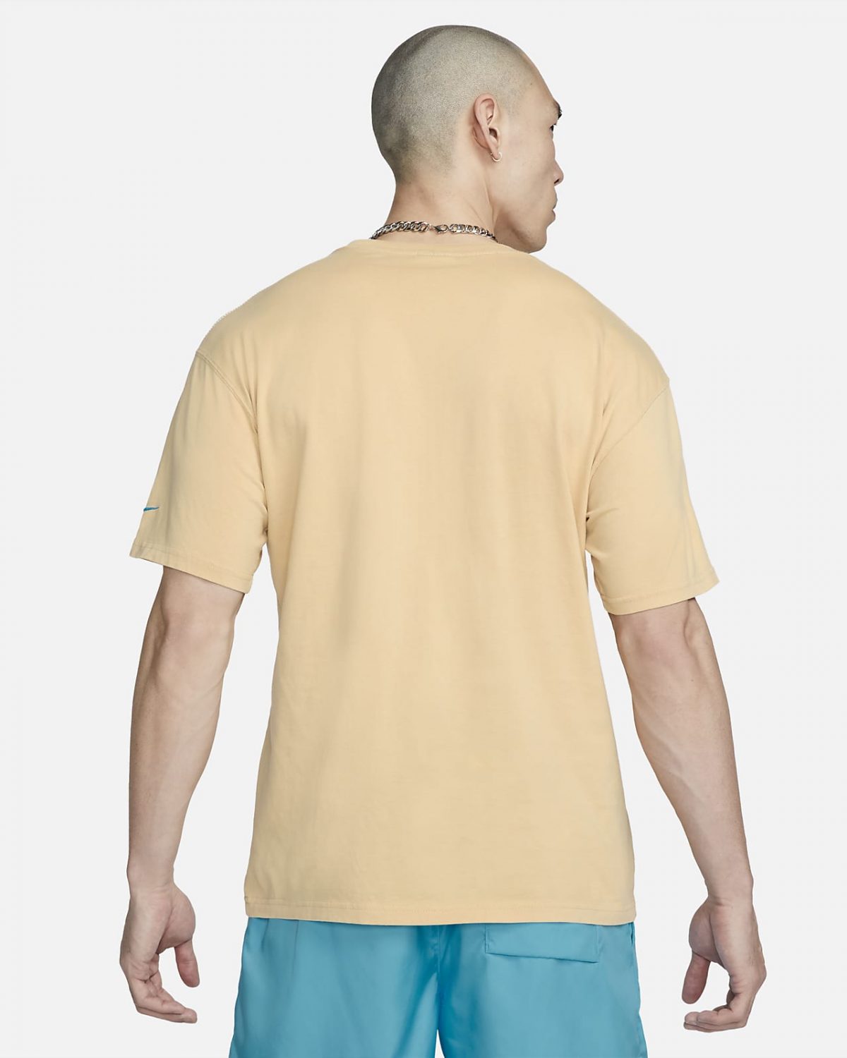 Мужская футболка Nike Sportswear коричневая фотография