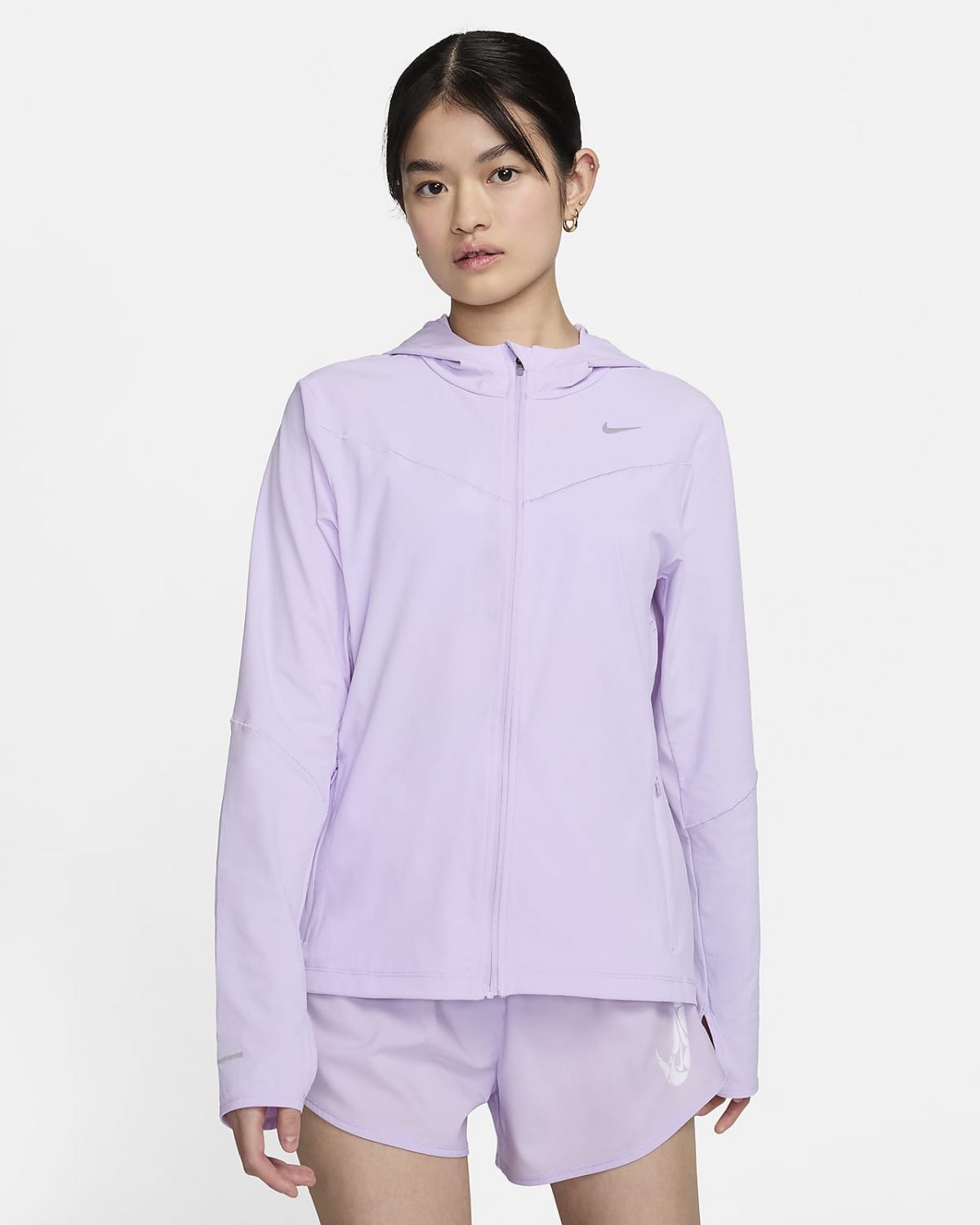 Женская куртка Nike Swift UV красная фото