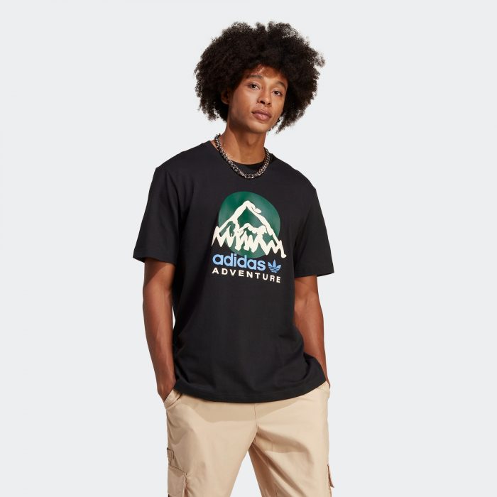 Мужская футболка adidas ADVENTURE MOUNTAIN FRONT TEE