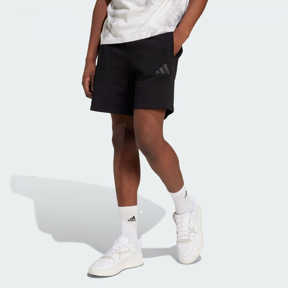 Мужские шорты adidas ALL SZN FRENCH TERRY SHORTS фото