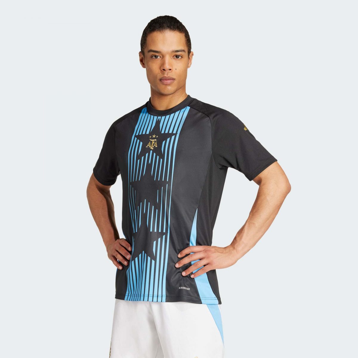 Мужская футболка adidas ARGENTINA PRE-MATCH JERSEY фото