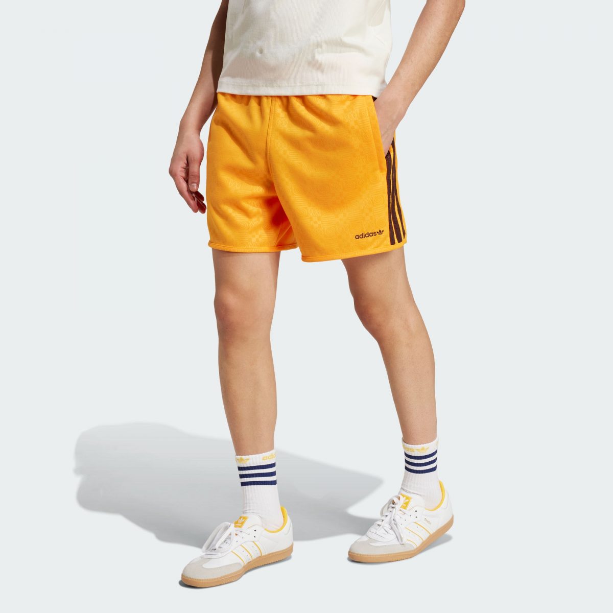 Мужские шорты adidas 80S EMBOSSED SPRINTER SHORTS фото