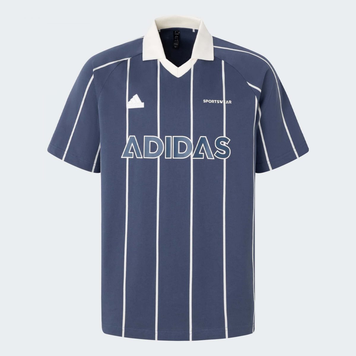 Мужская футболка adidas TIRO STRIPE HEAVY JERSEY TEE фото