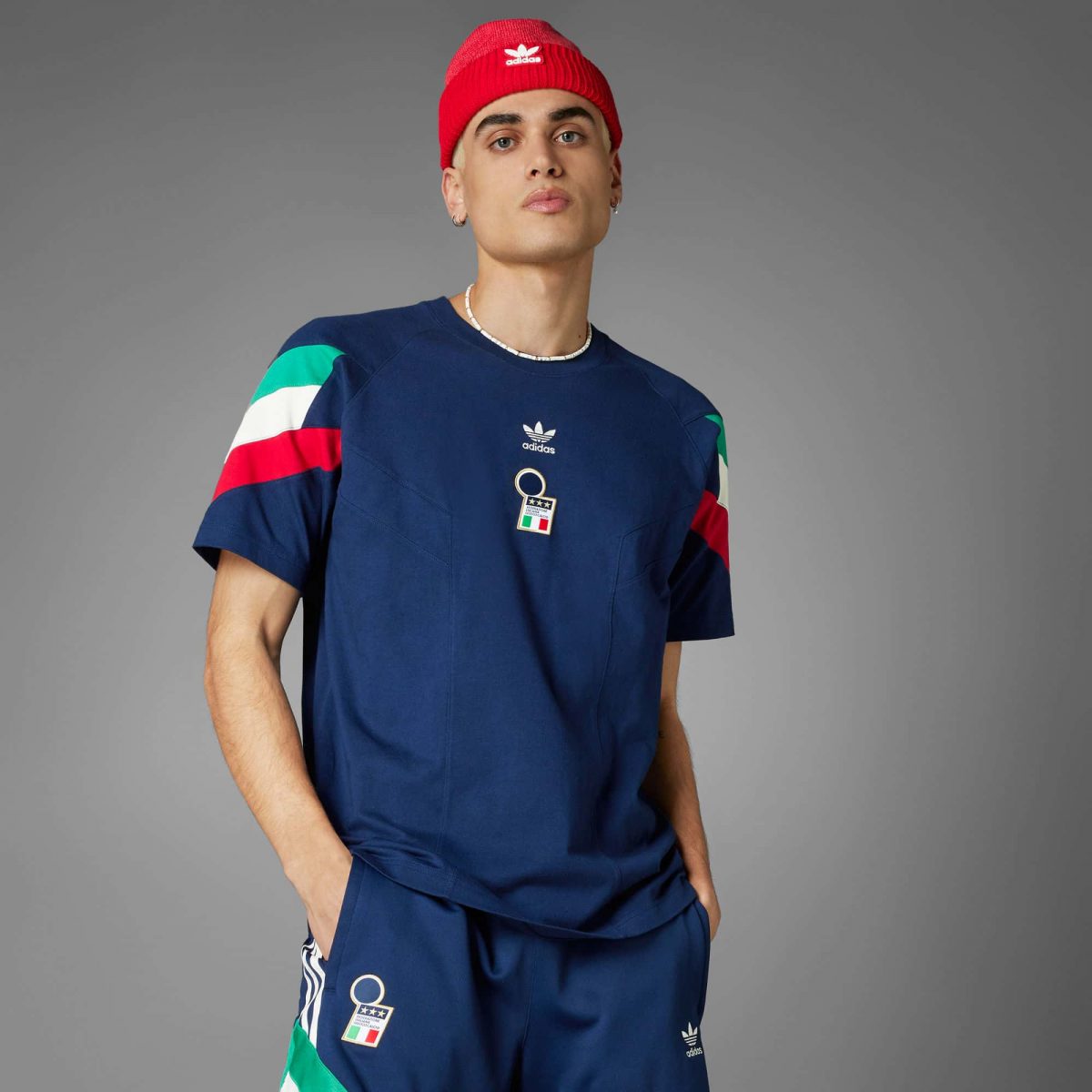 Мужская футболка adidas ITALY T-SHIRT фото