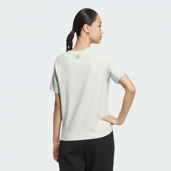 Женская футболка adidas LOUNGE SHORT SLEEVE T-SHIRT JJ1570
