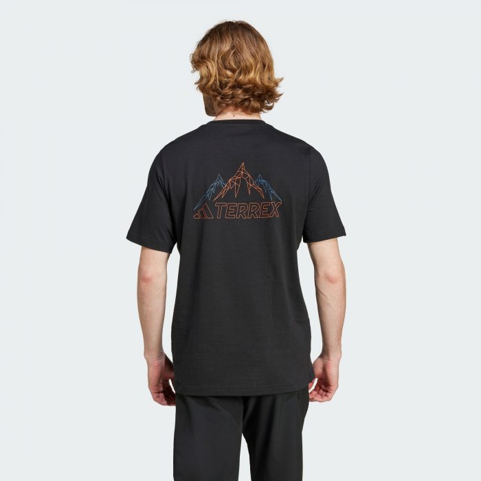 Мужская футболка adidas GRAPHIC T-SHIRT Черная
