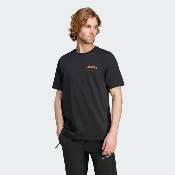 Мужская футболка adidas GRAPHIC T-SHIRT Черная