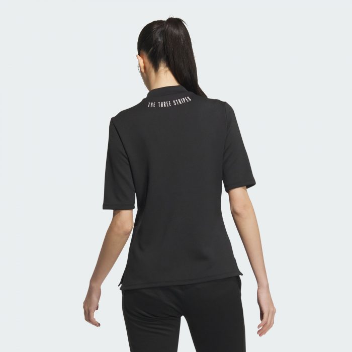 Женская футболка adidas MOCK NECK HALF SLEEVE POLO SHIRT