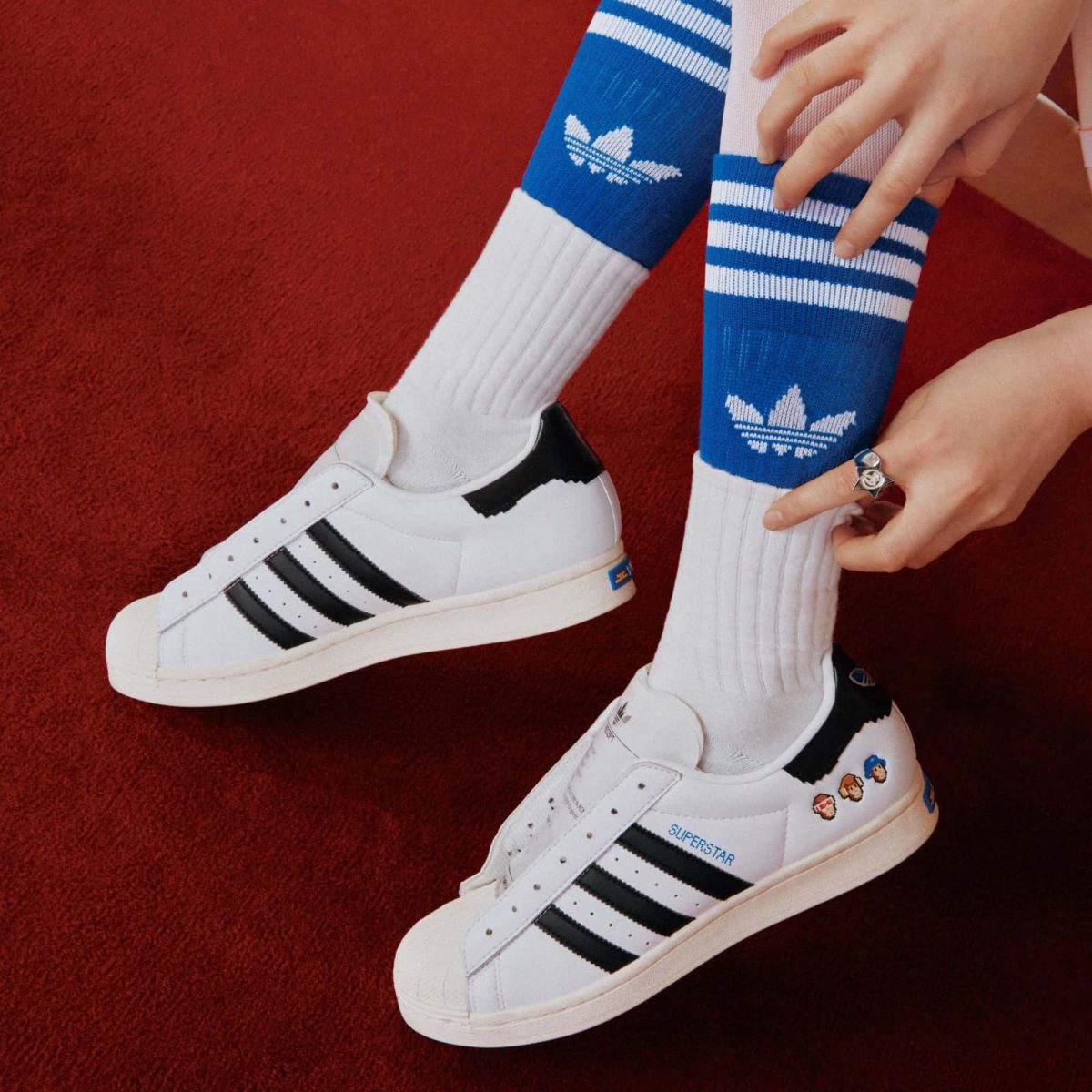 Кроссовки adidas SUPERSTAR SHOES фотография