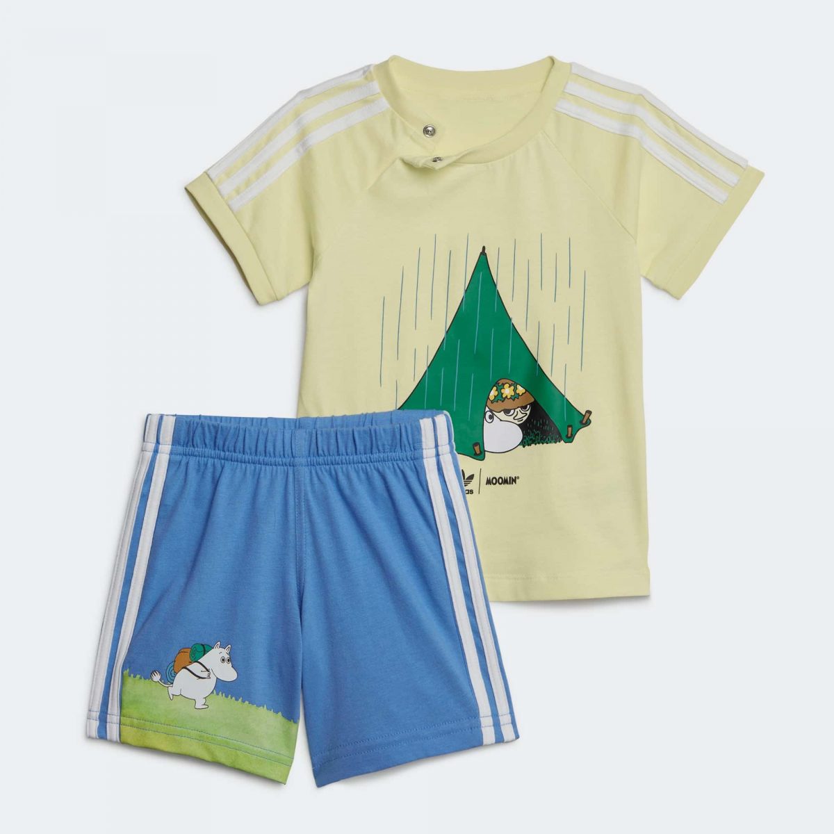 Детские шорты adidas MOOMIN SHORTS AND TEE SET фото