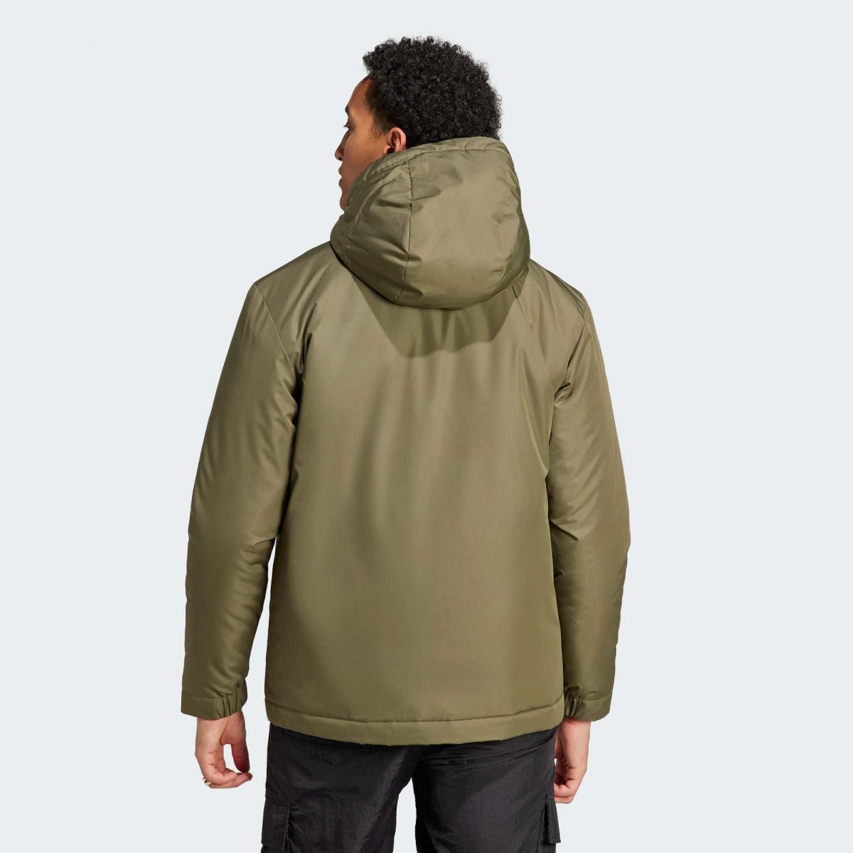 Мужская куртка adidas 3-STRIPES HOODED JACKET фотография