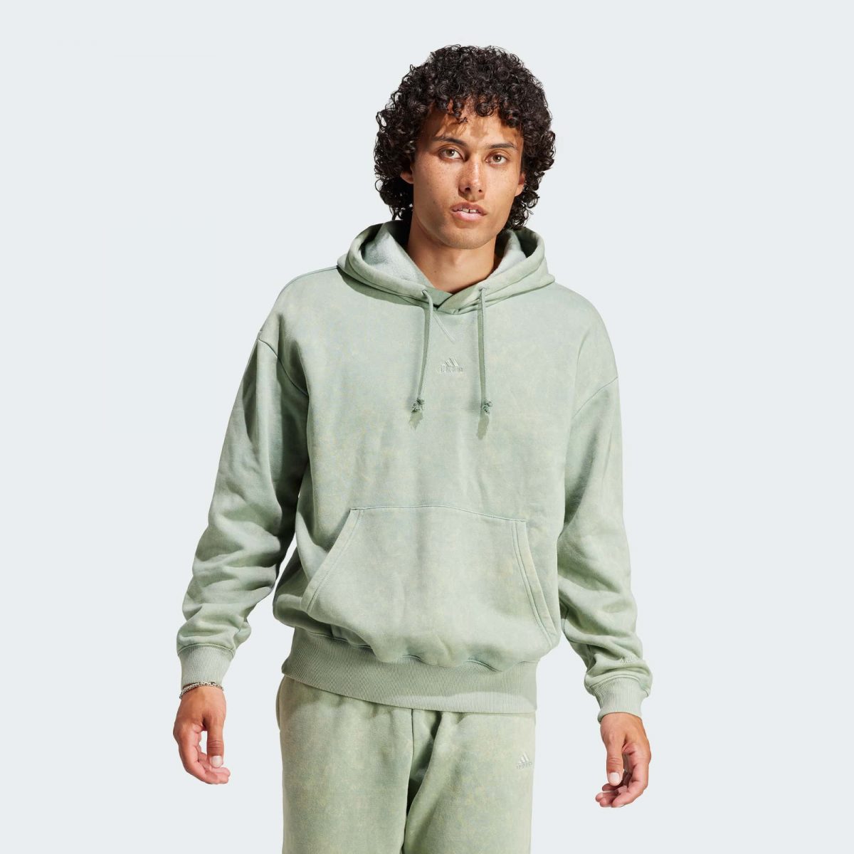 Мужское худи adidas ALL SZN GARMENT-WASH HOODIE фото