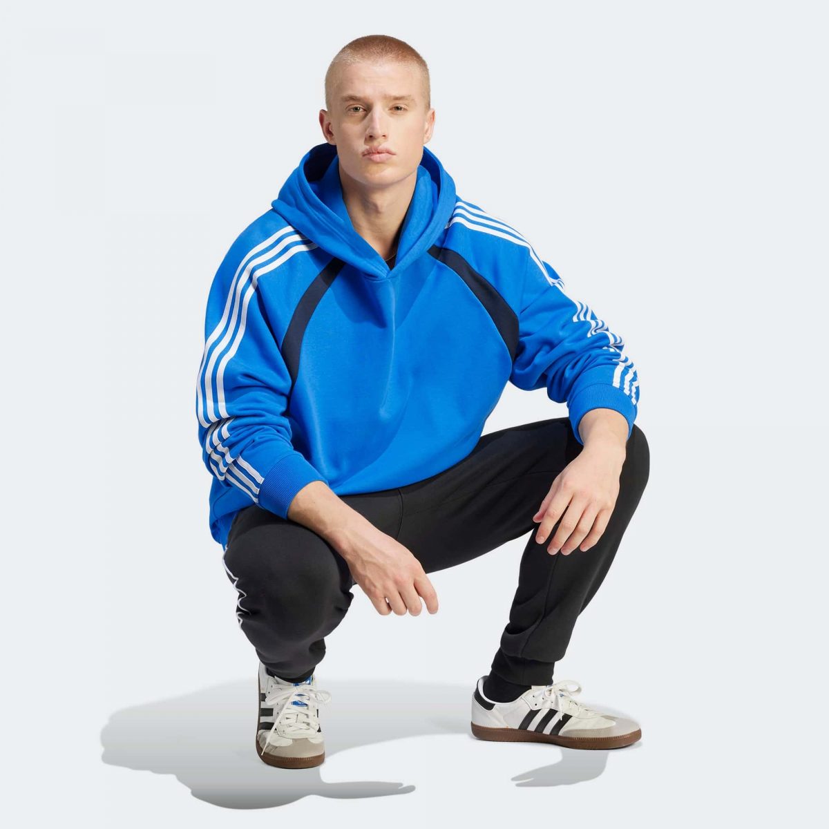 Мужское худи adidas OVERSIZED HOODIE