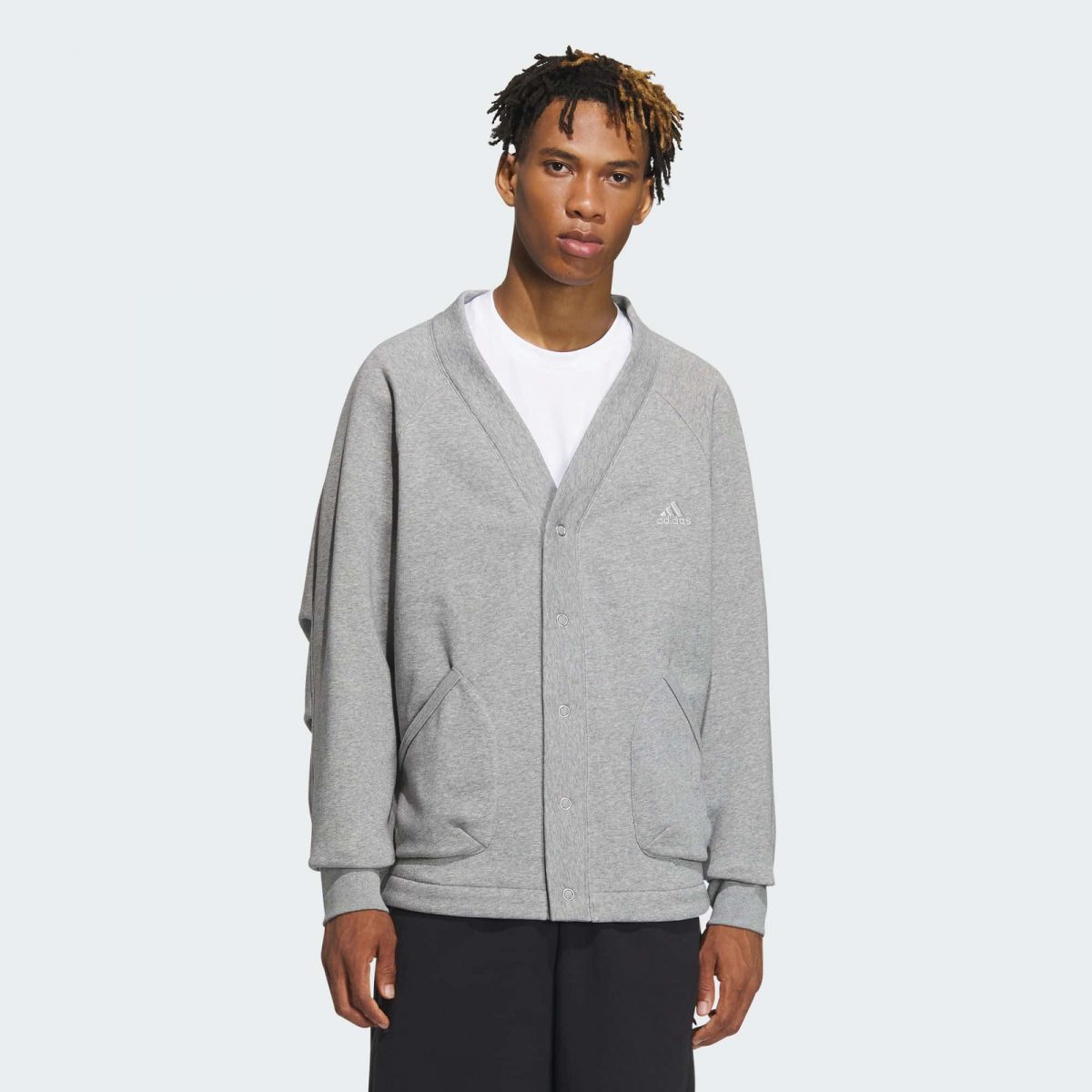 Мужской кардиган adidas ALL SZN OVERSIZED CARDIGAN фото