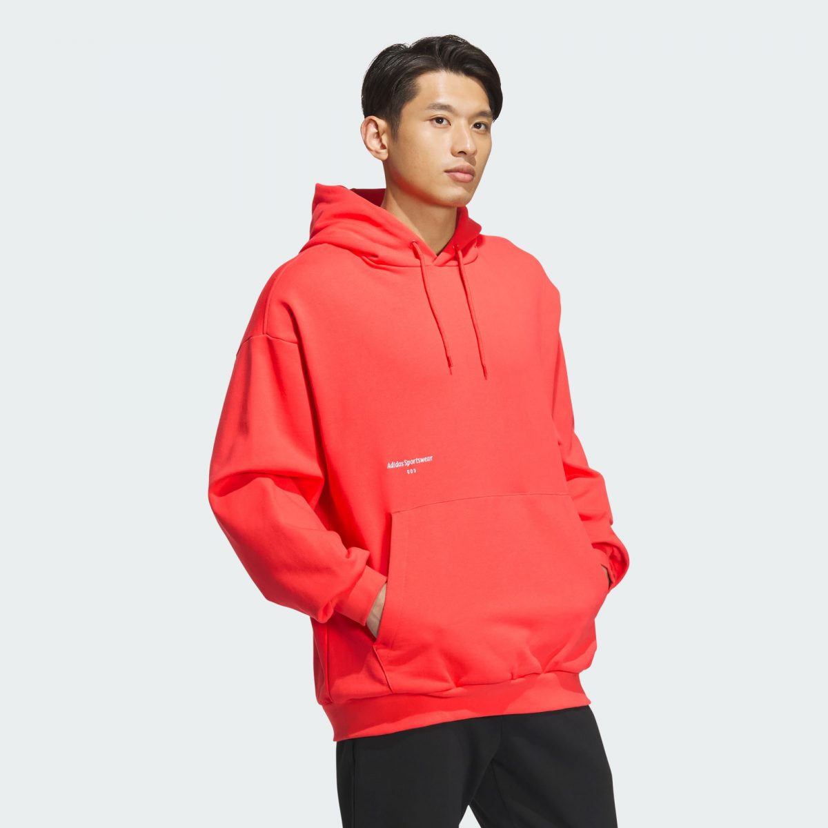 Мужское худи adidas SMALL LOGO HOODIE