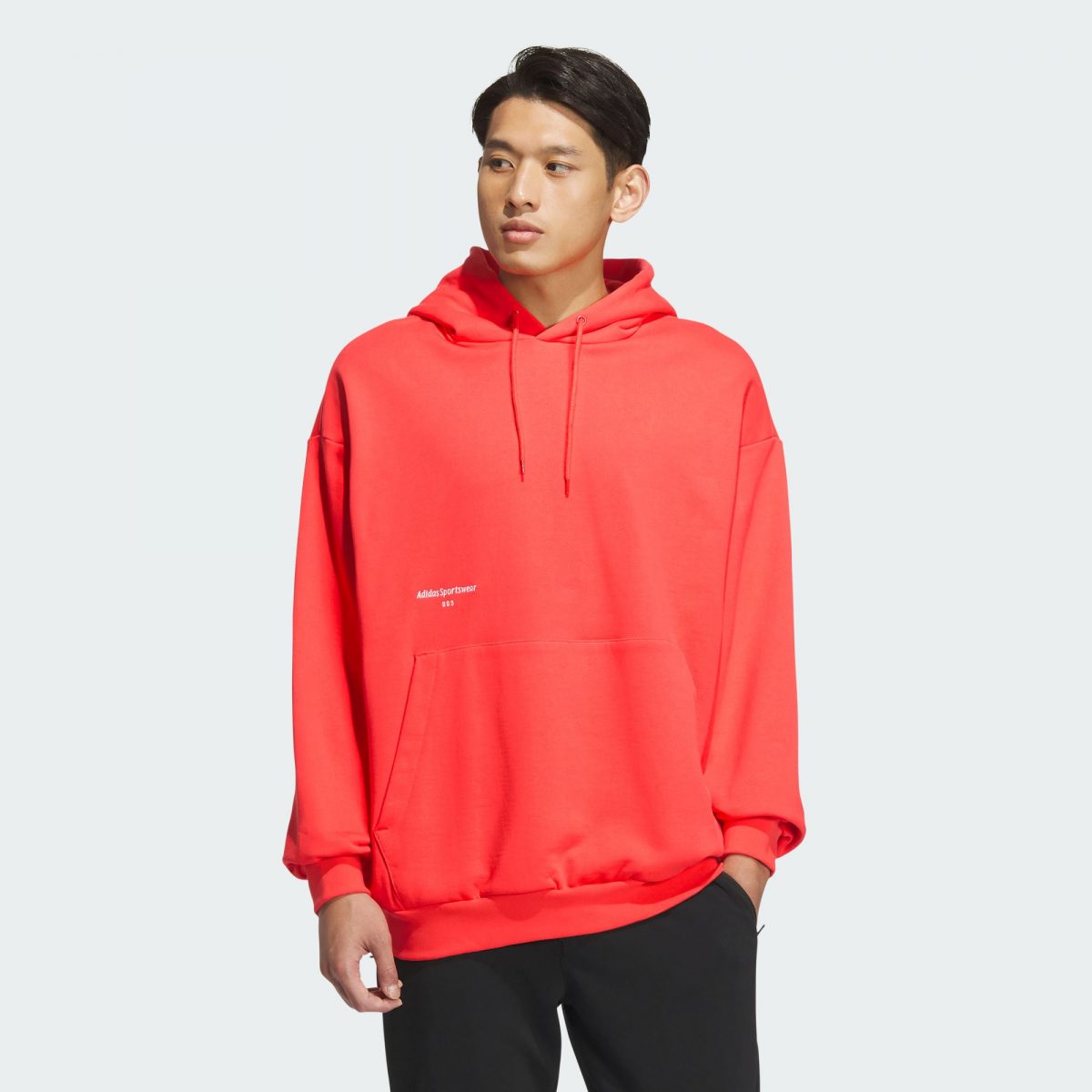 Мужское худи adidas SMALL LOGO HOODIE фото