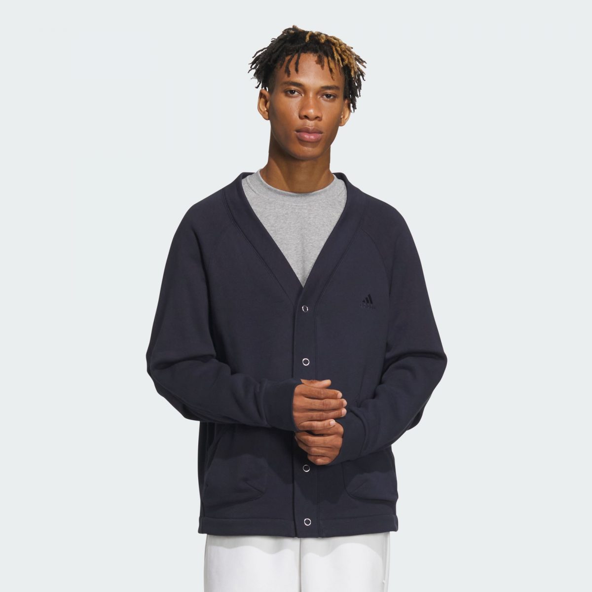 Мужской кардиган adidas ALL SZN OVERSIZED CARDIGAN фото